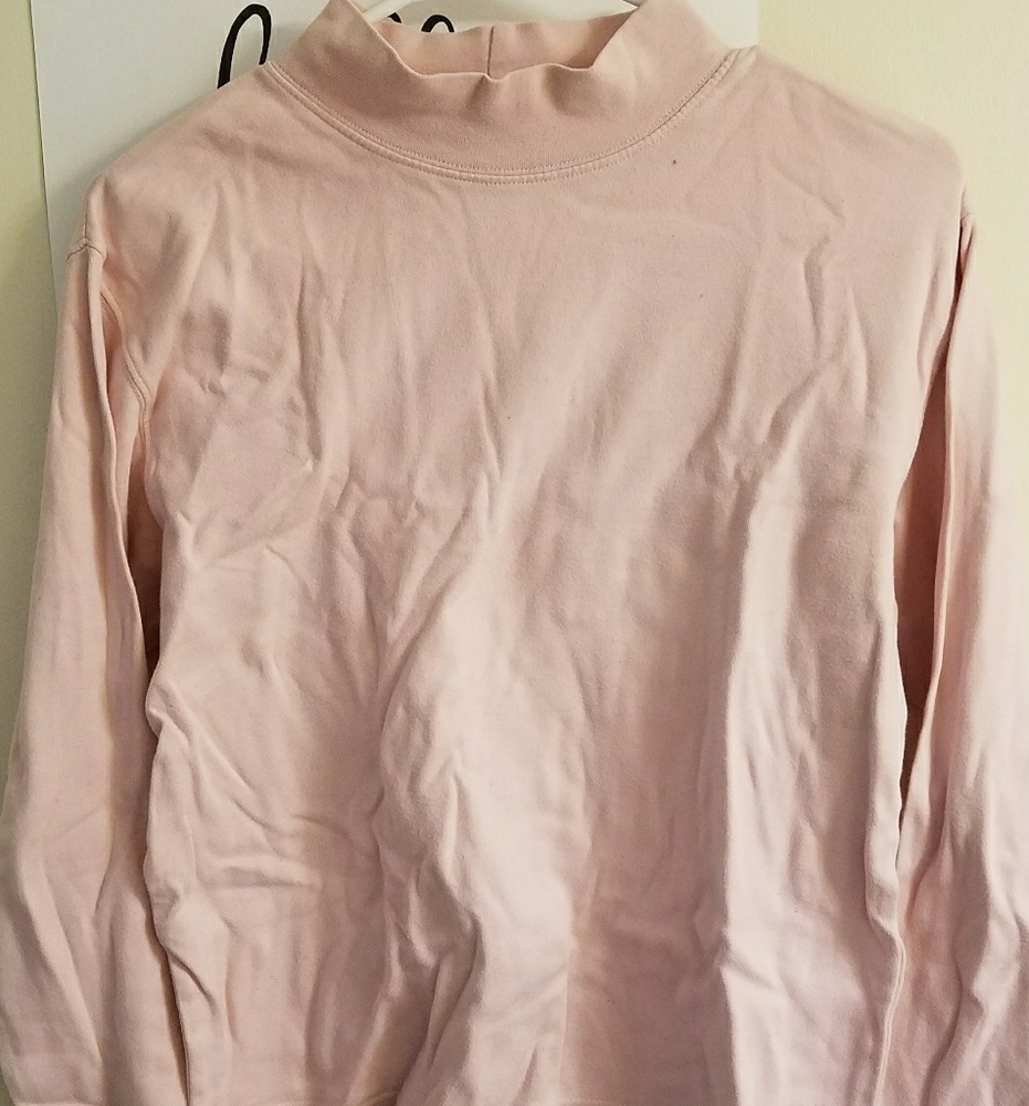 Pink long sleeve top
